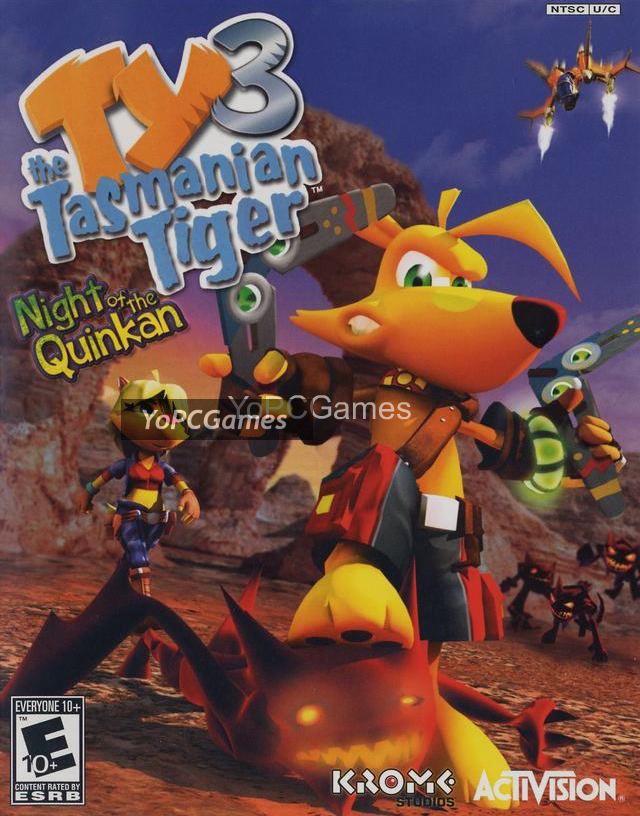 ty the tasmanian tiger 3: night of the quinkan pc