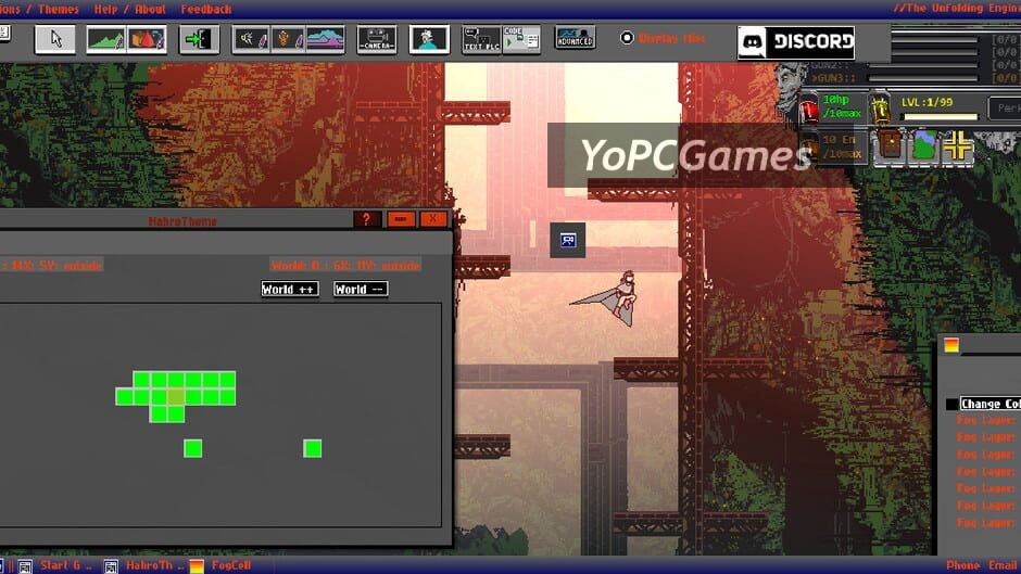 unfolding engine: paint a game screenshot 2