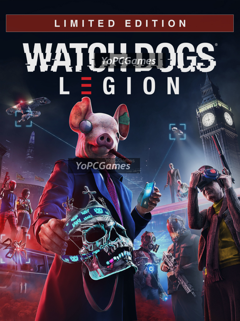 watch dogs: legion - limited edition poster