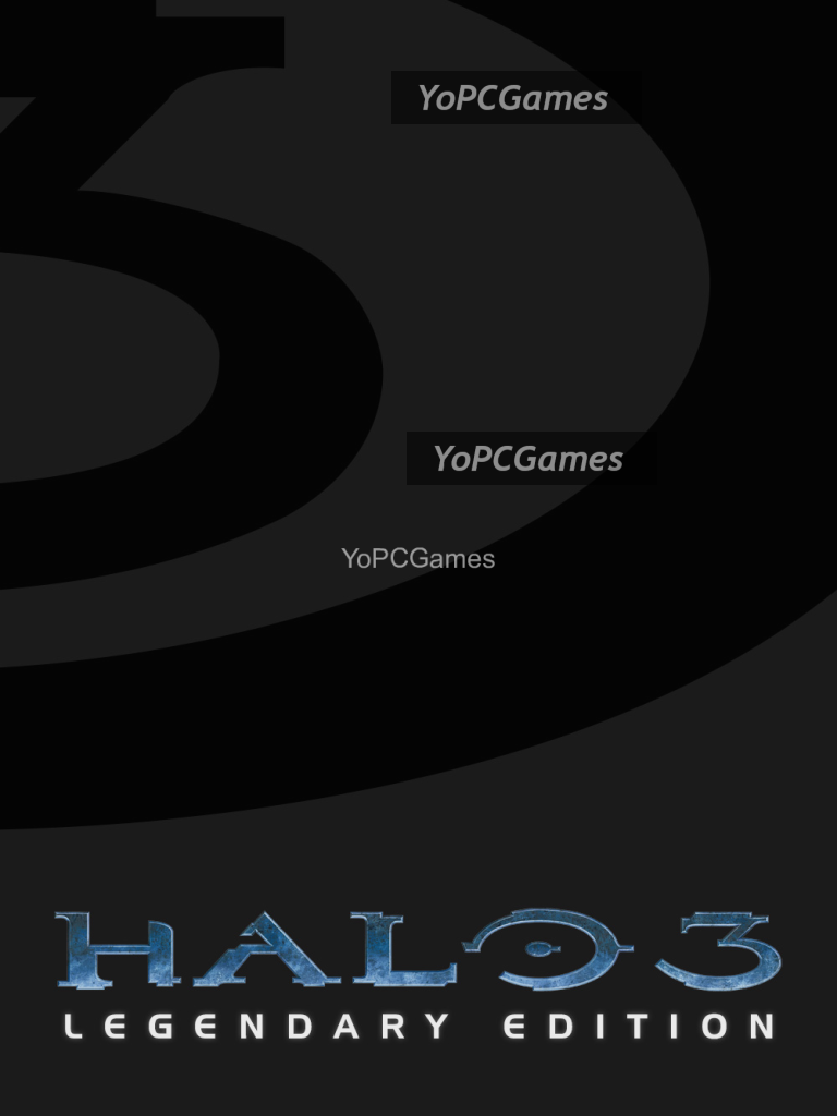 halo 3: legendary edition poster