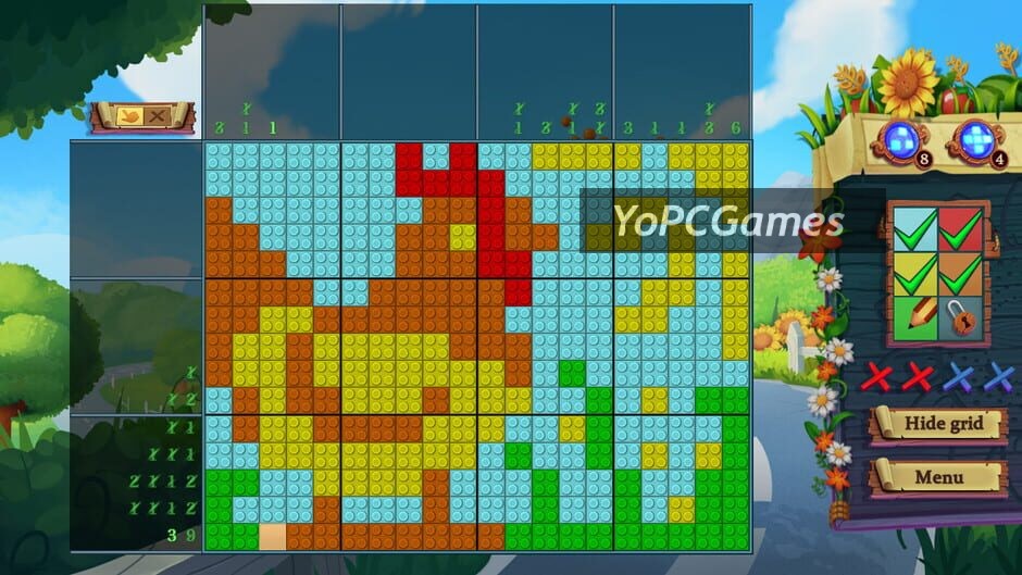 adventure mosaics: granny’s farm screenshot 2