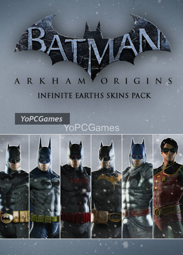 batman: arkham origins - infinite earths skin pack cover