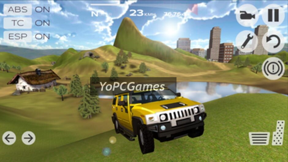 extreme car driving simulator screenshot 3