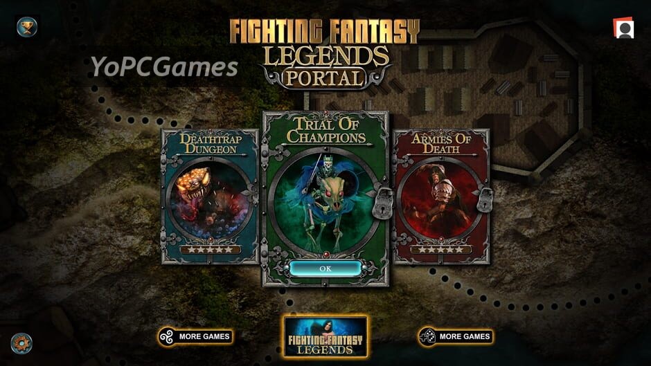 fighting fantasy legends portal screenshot 4