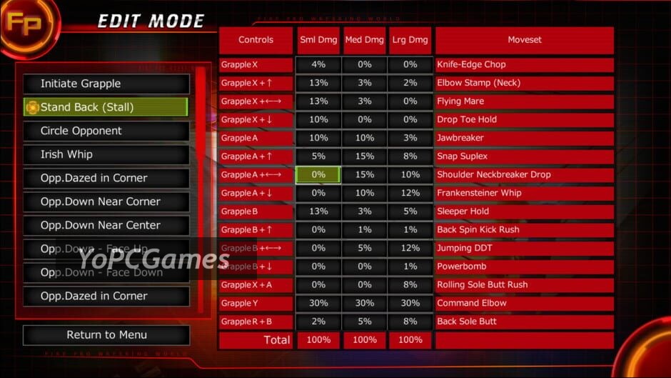 fire pro wrestling world screenshot 5