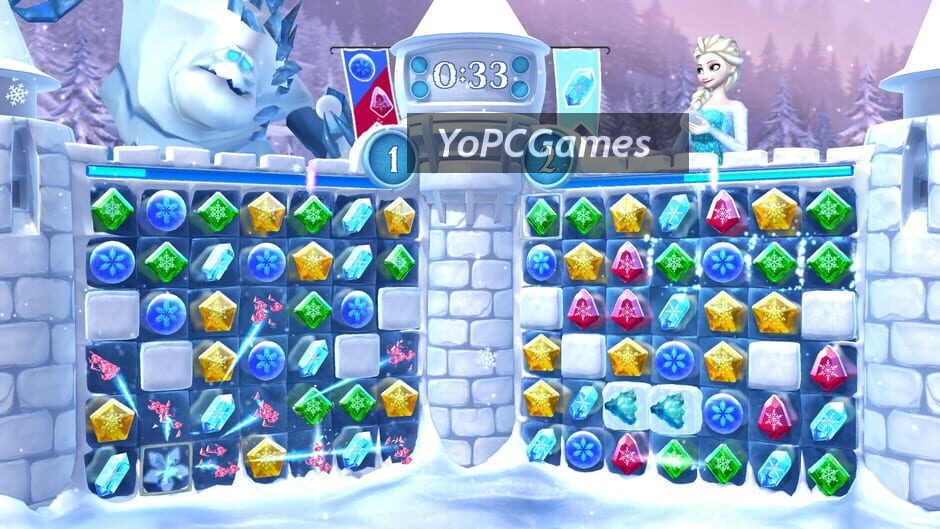 frozen free fall: snowball fight screenshot 4