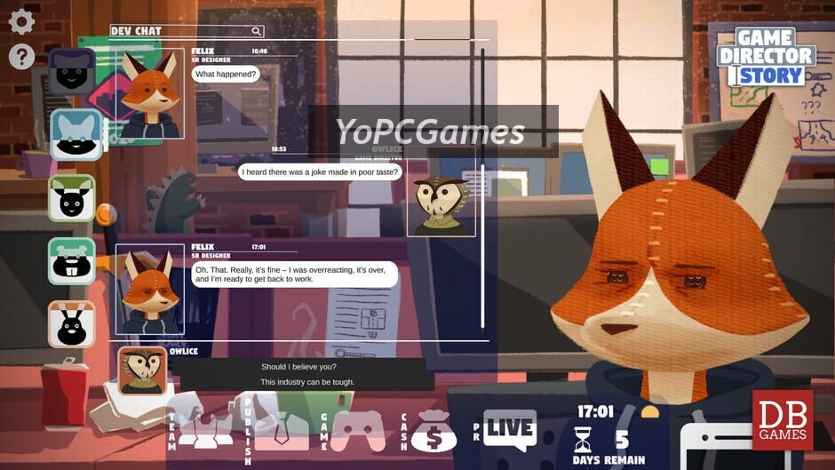 game director story screenshot 1