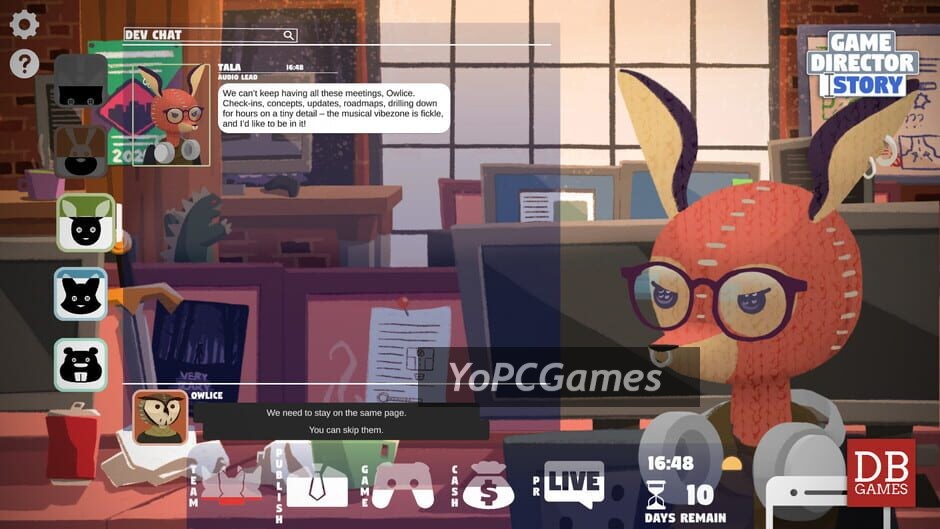 game director story screenshot 3