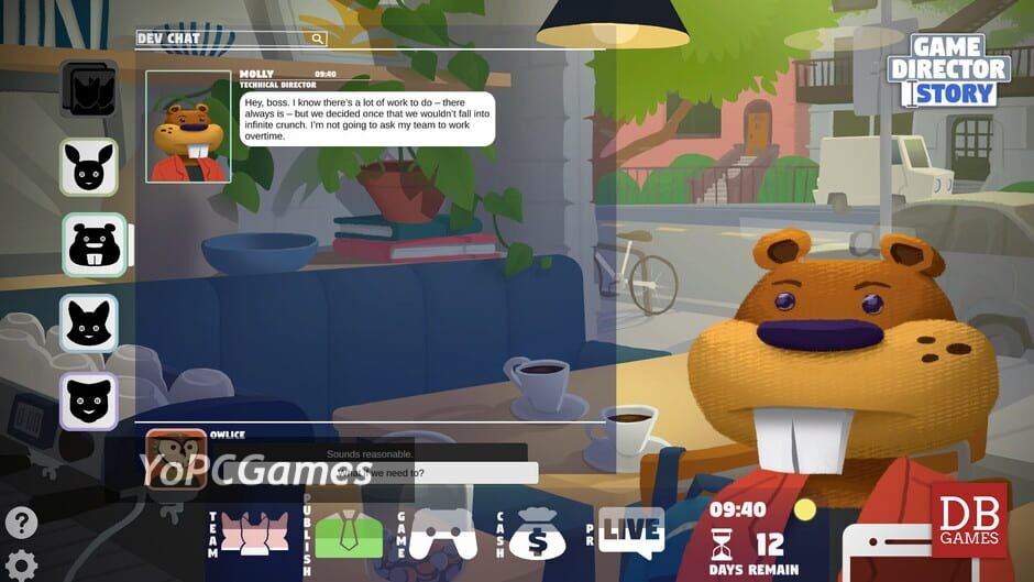 game director story screenshot 4