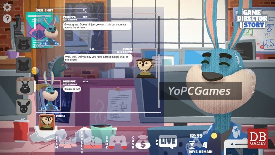 game director story screenshot 5