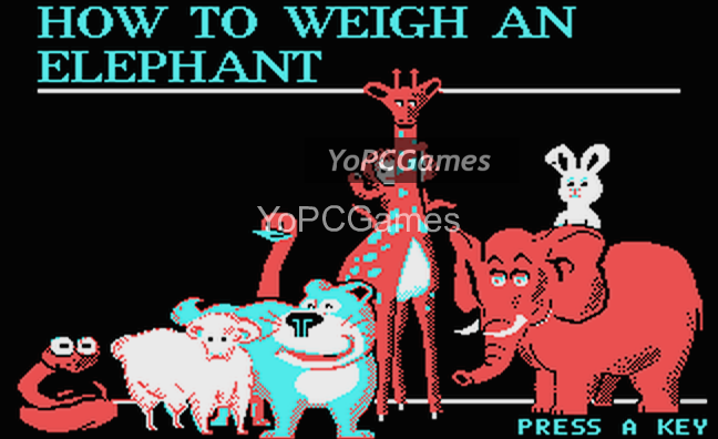 how to weigh an elephant cover