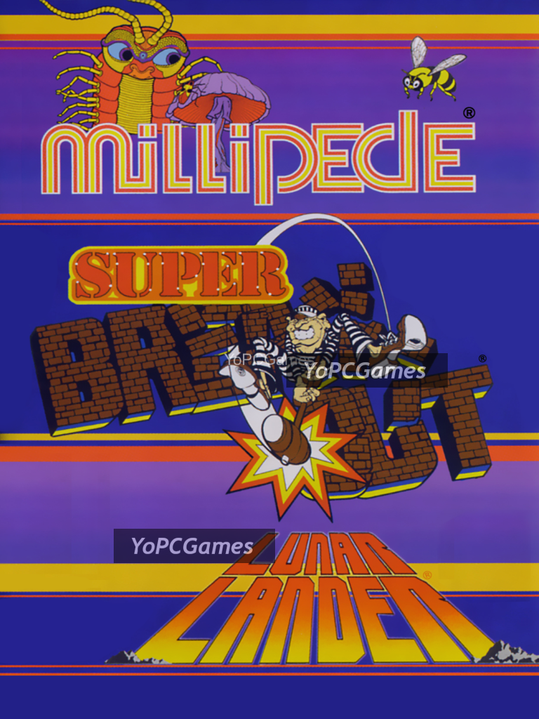 millipede / super breakout / lunar lander game