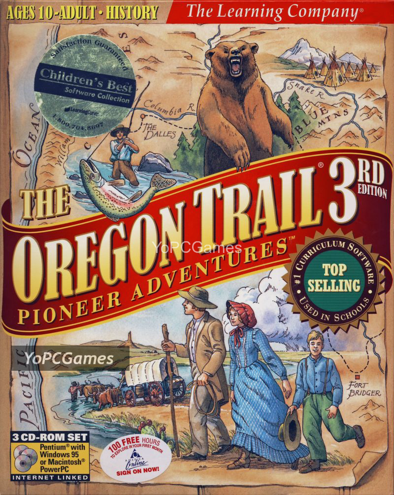 the oregon trail: 3rd edition poster