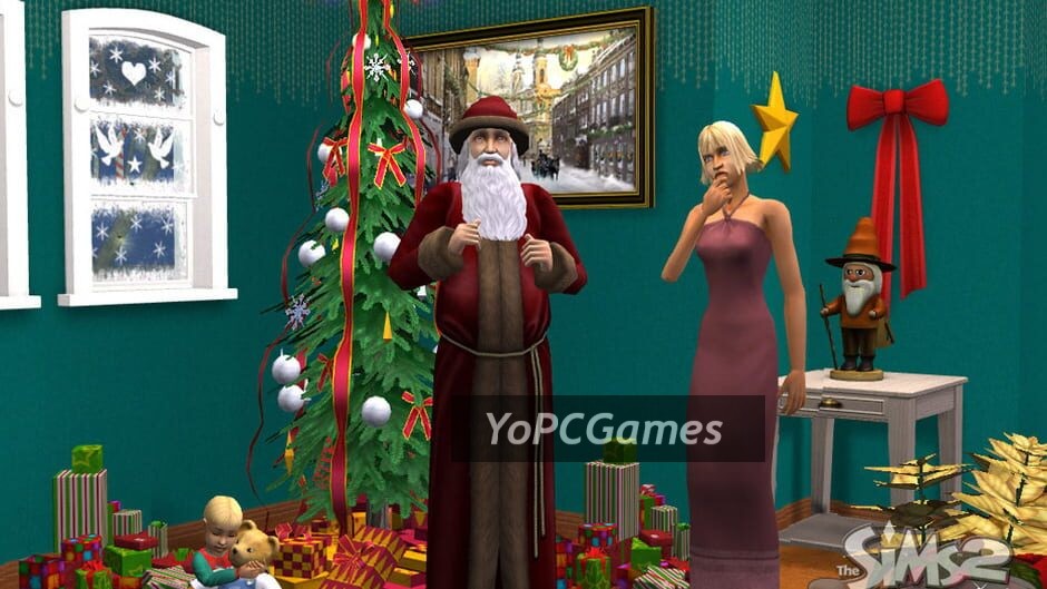 the sims 2: happy holiday pack screenshot 1