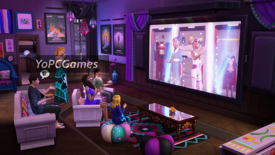 the sims 4: movie hangout stuff screenshot 2