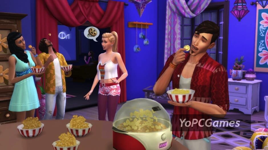 the sims 4: movie hangout stuff screenshot 3