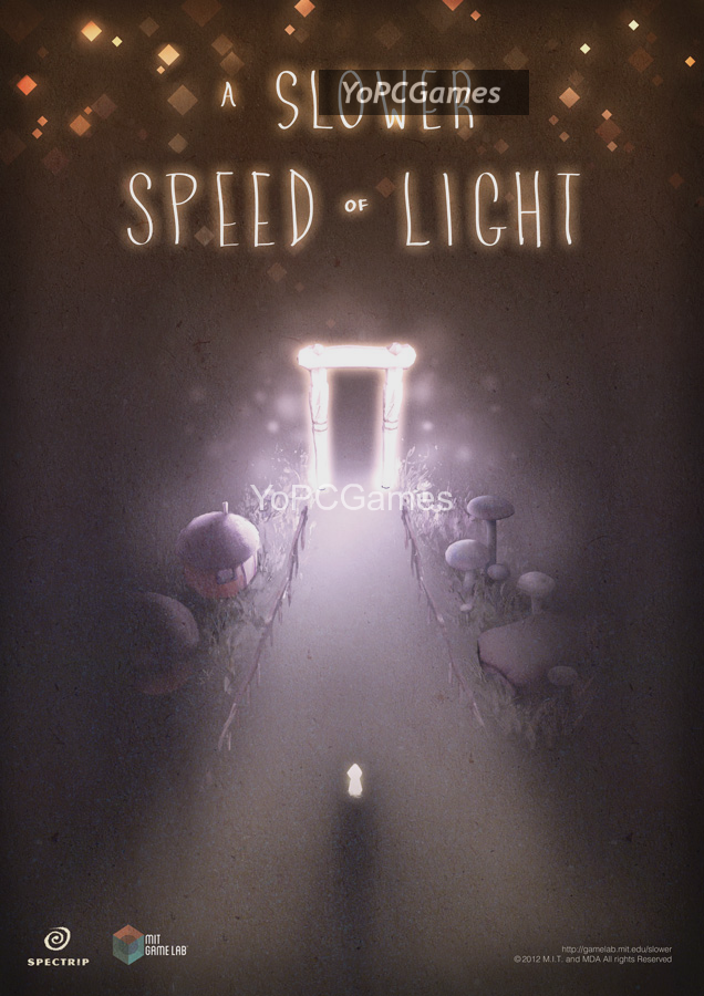 a slower speed of light pc game
