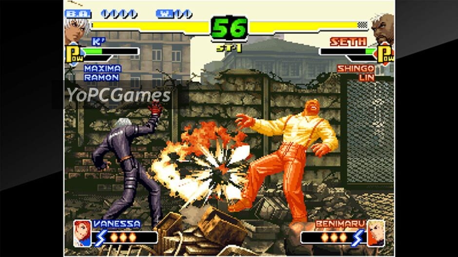 aca neogeo the king of fighters 2000 screenshot 2