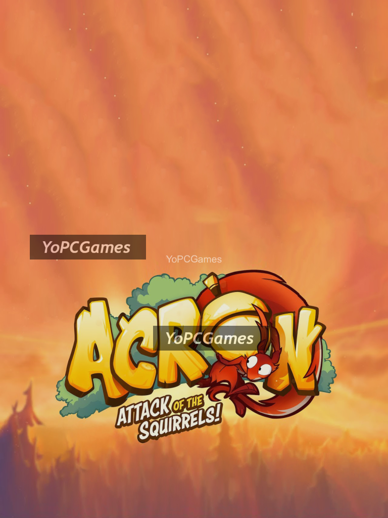 acron: attack of the squirrels! poster