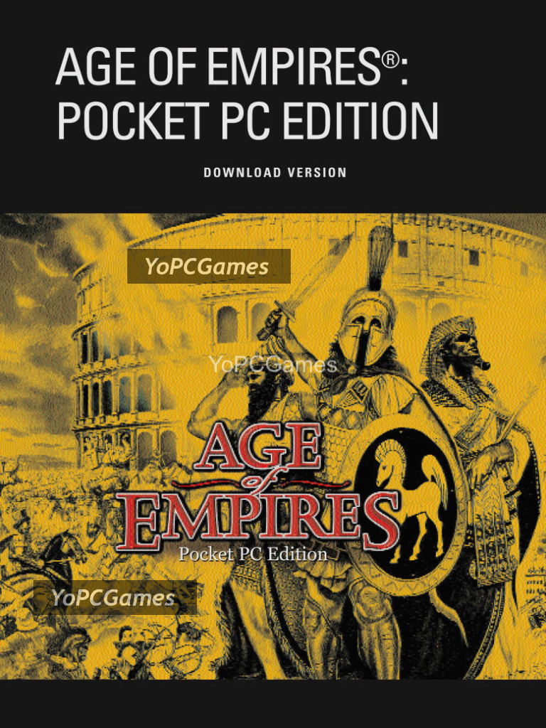 age of empires: pocket pc edition cover