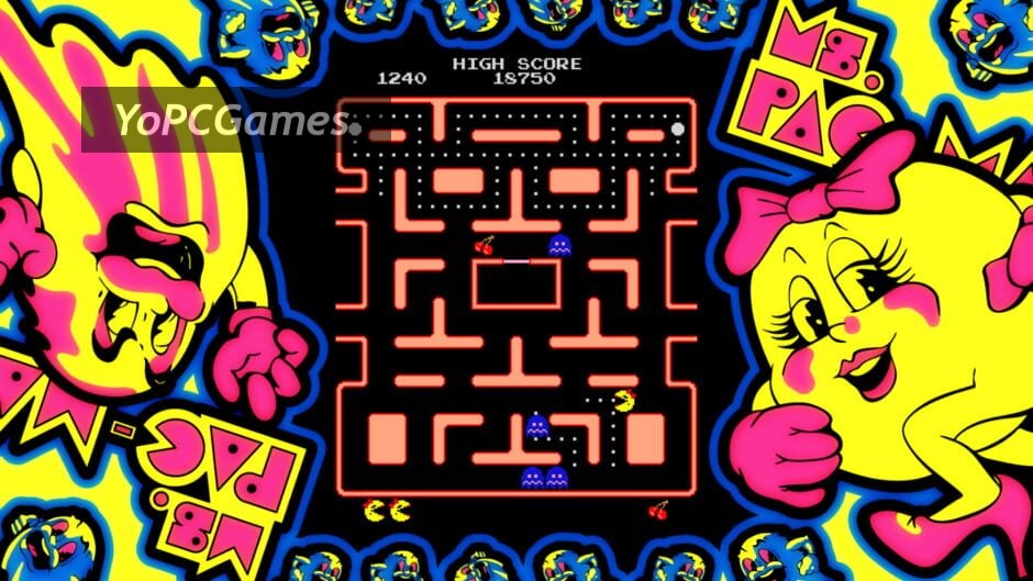 arcade game series: ms. pac-man screenshot 2