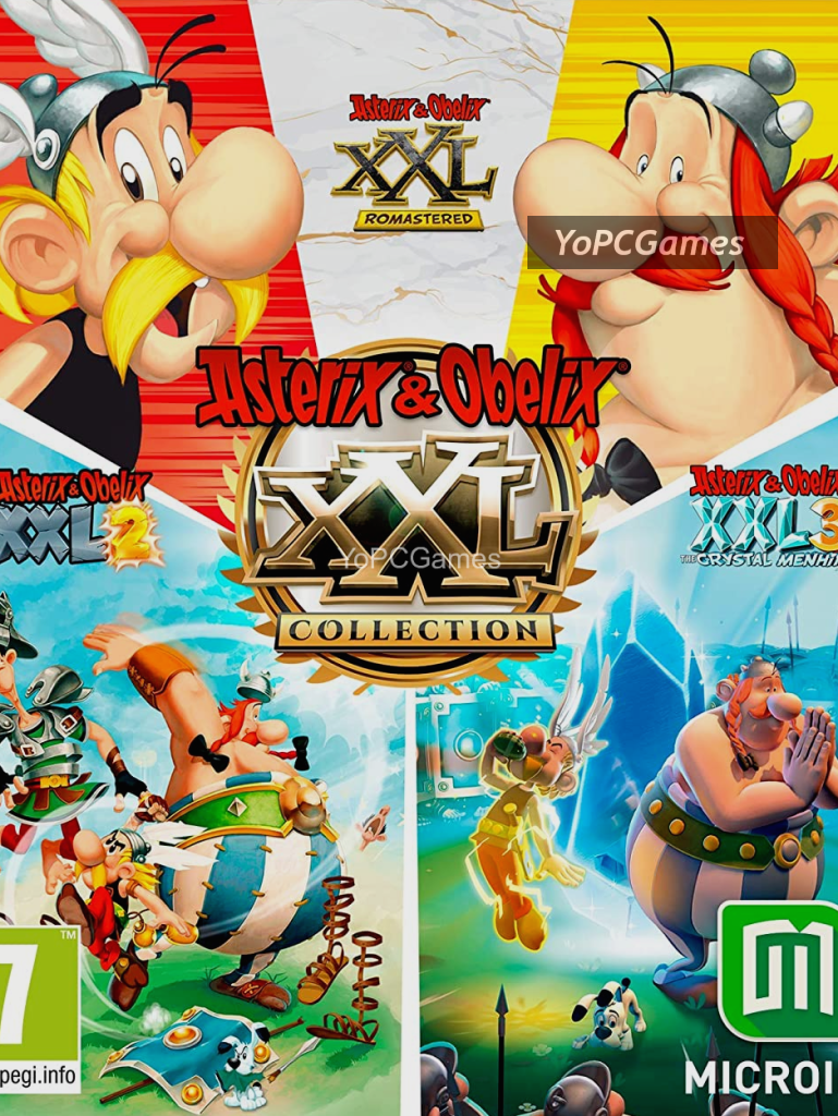 asterix & obelix xxl: collection pc