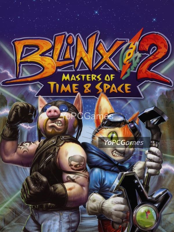 blinx 2: masters of time and space cover