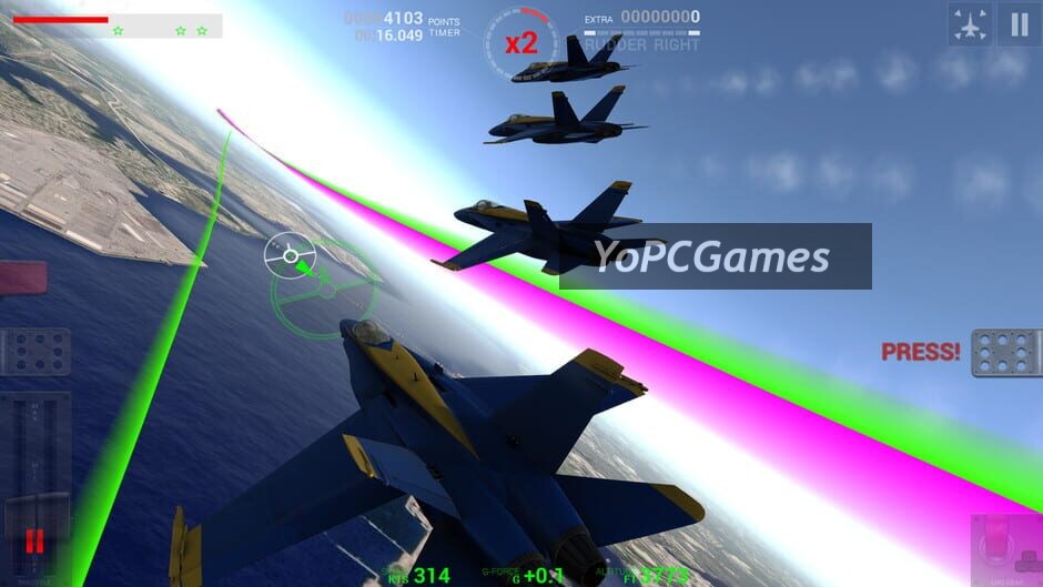 blue angels: formation flight simulation screenshot 3