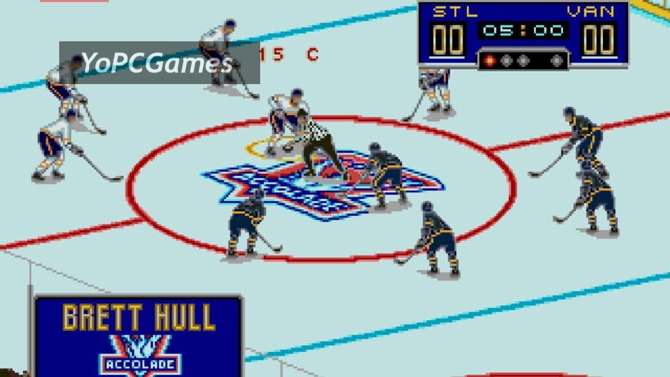 brett hull hockey 95 screenshot 3