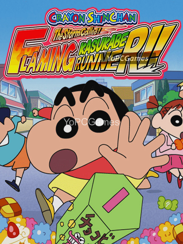 crayon shinchan the storm called flaming kasukabe runner!! for pc