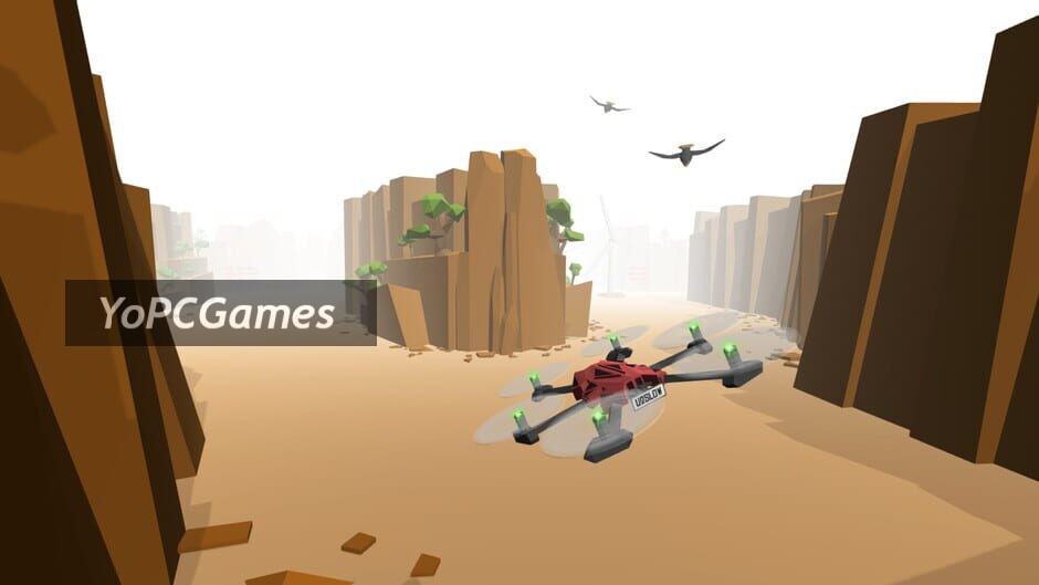 drone racer: canyons screenshot 1