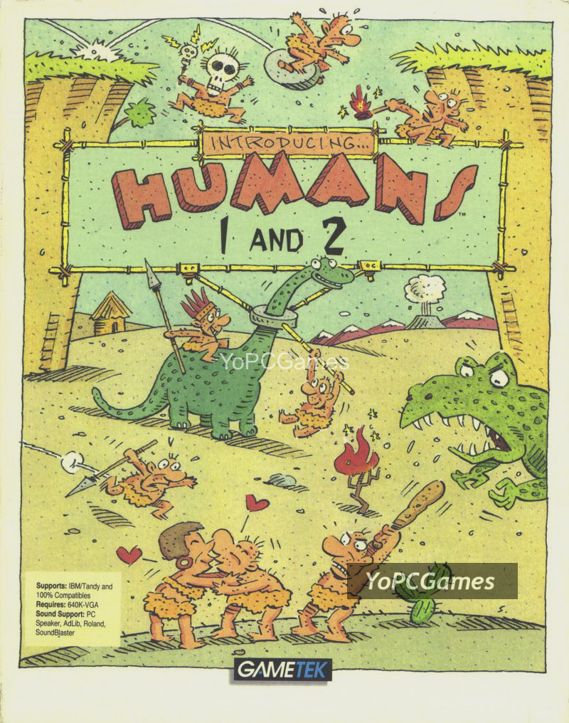 humans 1 and 2 poster