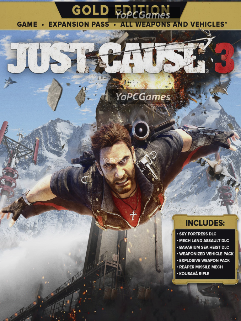 just cause 3: gold edition game