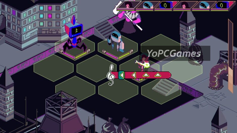 keylocker: turn based cyberpunk action screenshot 4