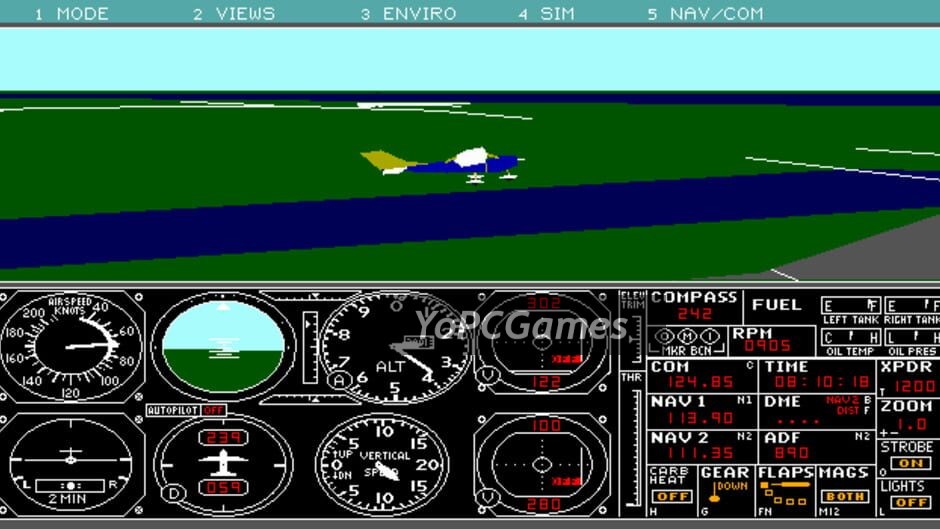 microsoft flight simulator 3.0 screenshot 1