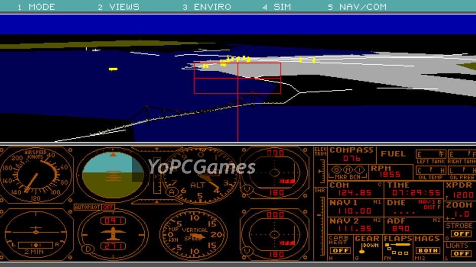 microsoft flight simulator 3.0 screenshot 2