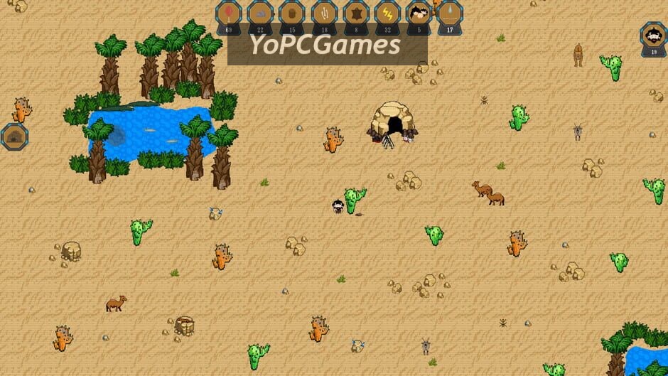 pixel caveman screenshot 3