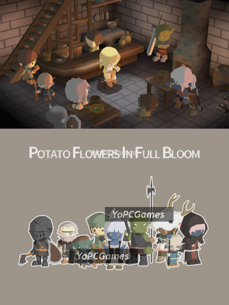 potato flowers in full bloom game