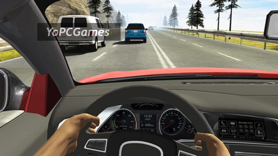 racing in car screenshot 4