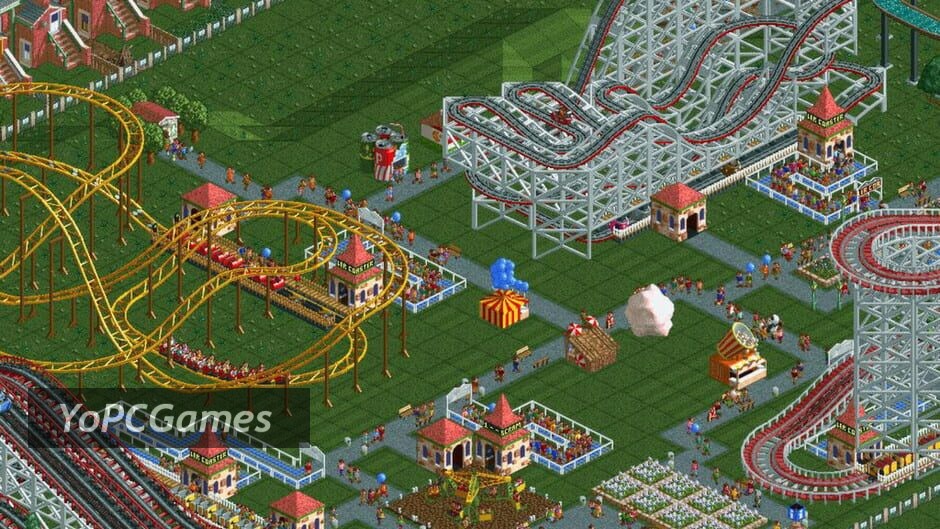 rollercoaster tycoon: deluxe screenshot 1