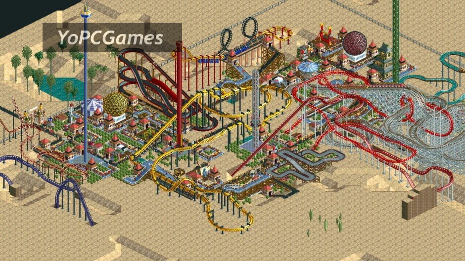 rollercoaster tycoon: deluxe screenshot 4