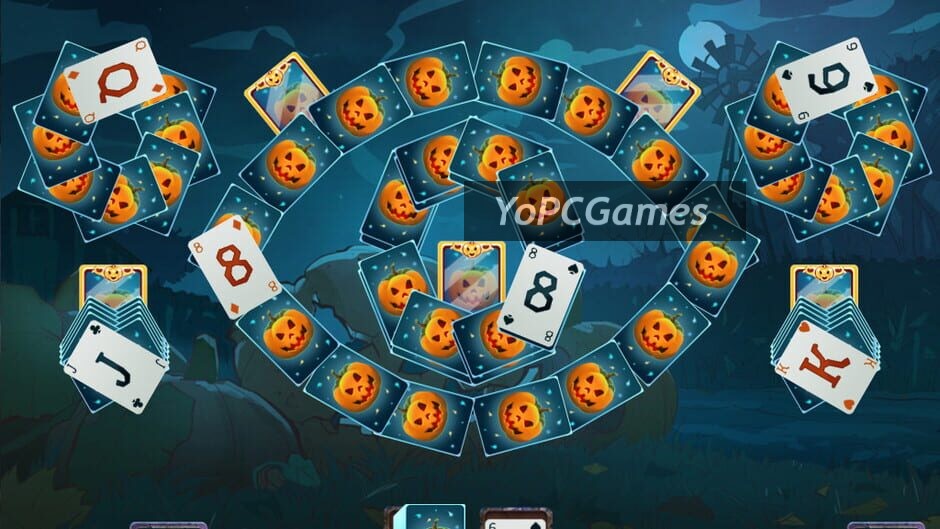 solitaire game halloween 2 screenshot 5