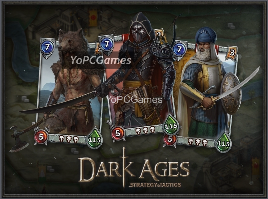 strategy & tactics: dark ages game