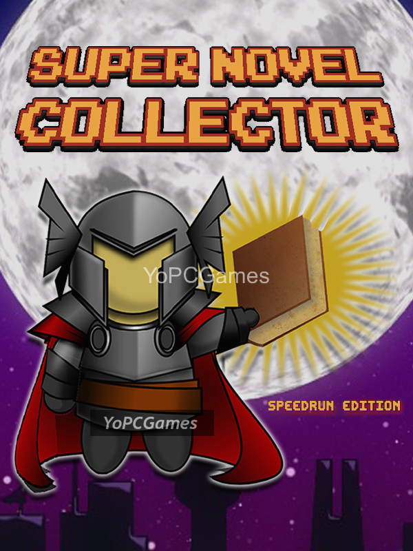 super novel collector (speedrun edition) poster