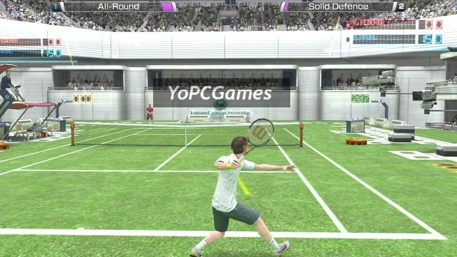virtua tennis 4: world tour edition screenshot 1