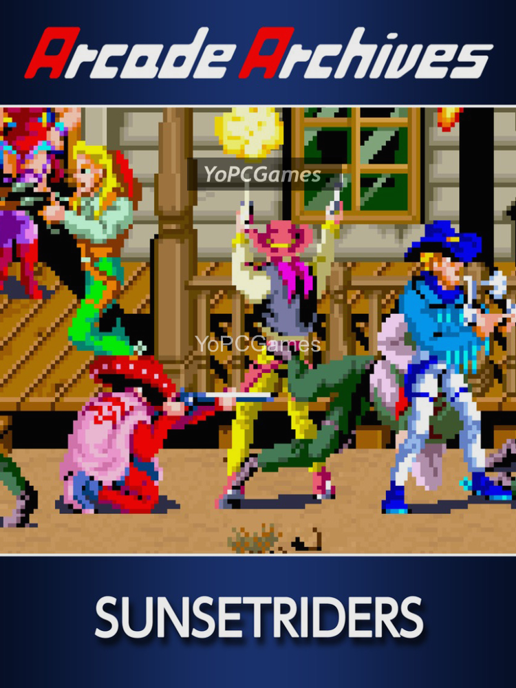 arcade archives: sunsetriders cover
