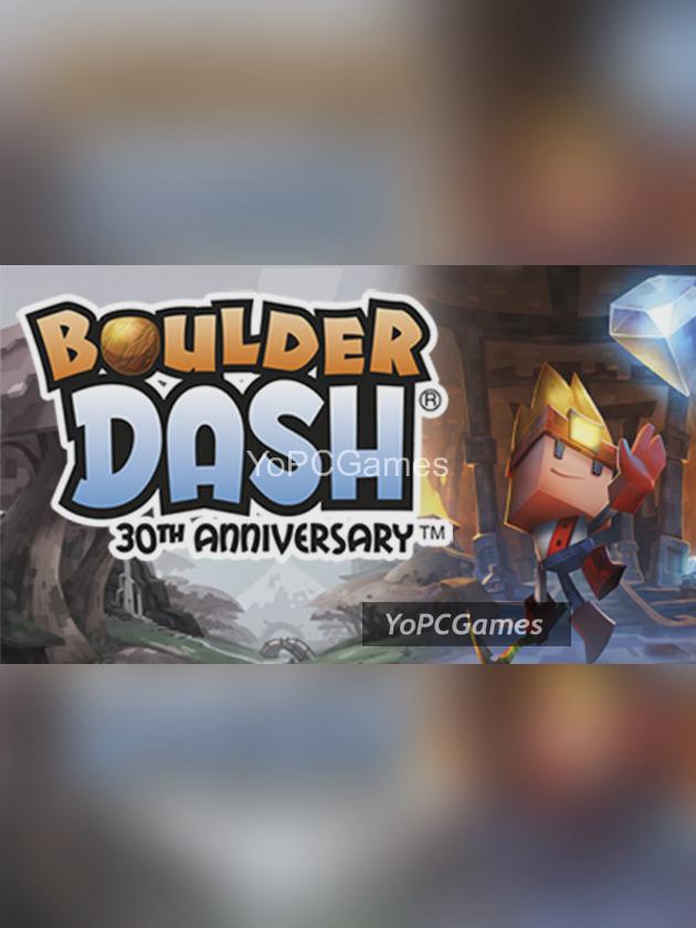 boulder dash: 30th anniversary cover