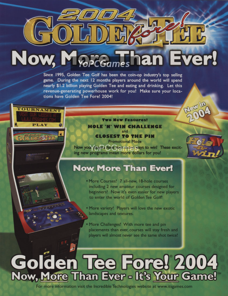 golden tee fore! 2004 for pc