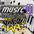music on: learning piano volume 2 cover