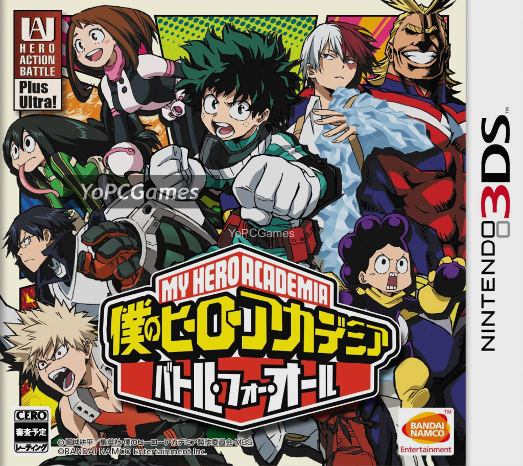 my hero academia: battle for all poster